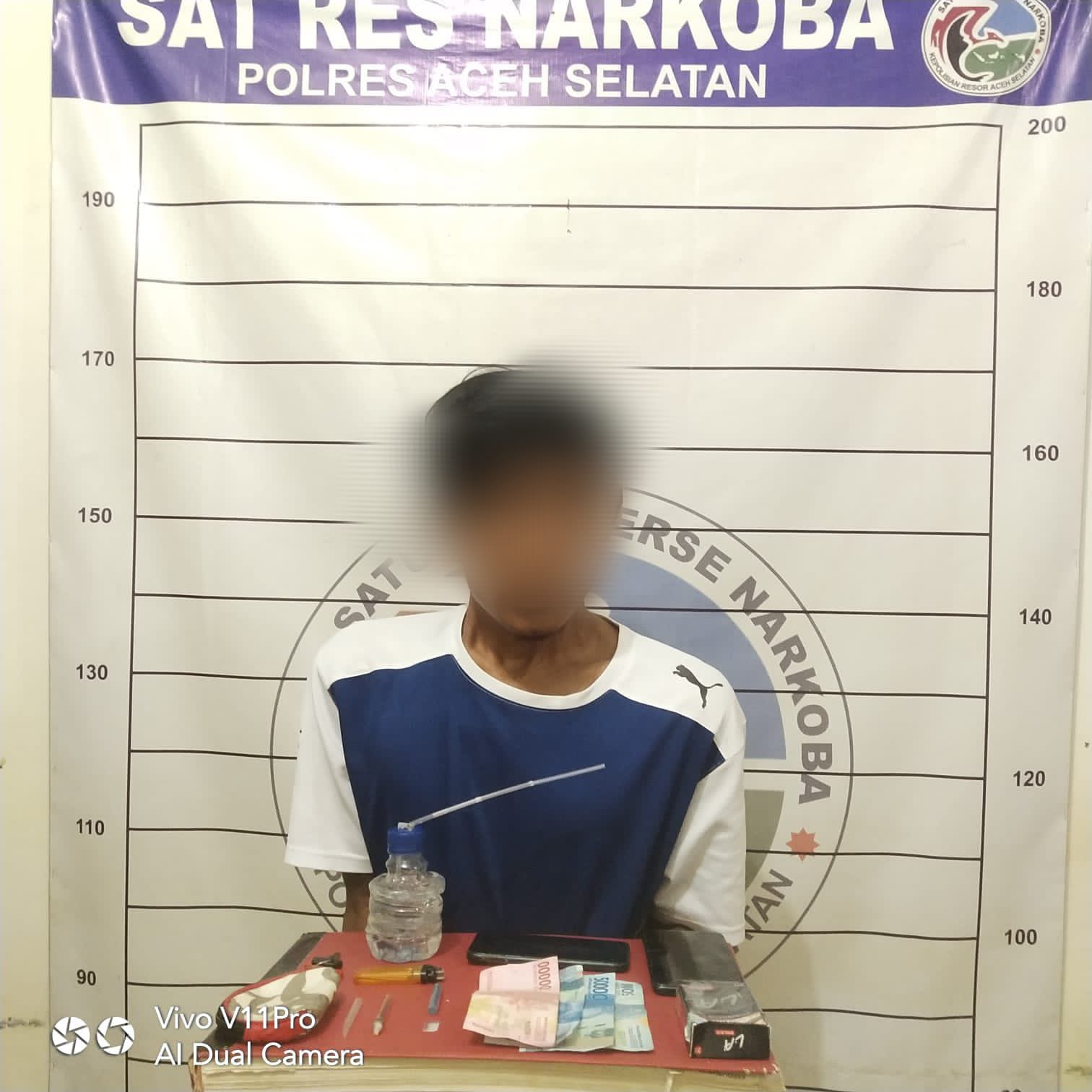 Diamankan Seorang oleh Satresnarkoba Polres Aceh Selatan Diduga Pelaku Penyalahgunaan Narkotika