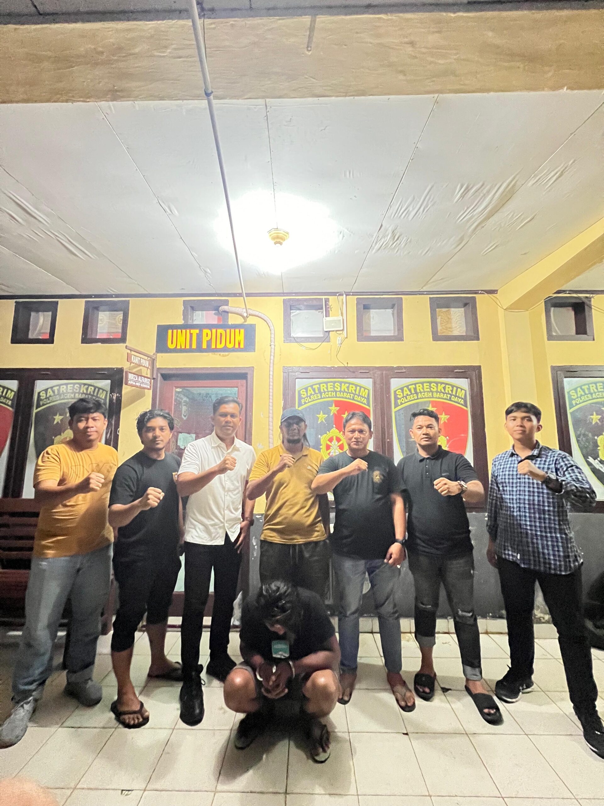 Pelaku Pelecehan Seksual berhasil di amankan Satreskrim Polres Aceh Selatan.