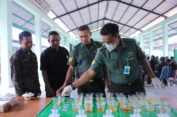 Berantas Narkoba, Kodim 0107/Aceh Selatan Gelar Sosialisasi dan Tes Urine
