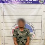 Hendak Melarikan Diri ke Medan, Pemilik Ladang Ganja Ditangkap Satres Narkoba Aceh Selatan