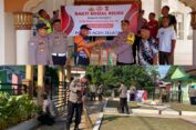 Sambut Hari Bhayangkara 78, Polres Aceh Selatan Gelar Bakti Sosial Religi Bersihkan Masjid.