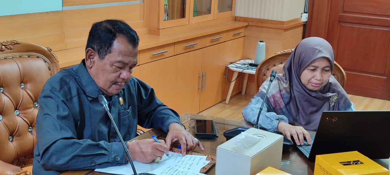 H. Asmauddin, SE. Mendapat Mandat, Memimpin Komisi VI DPRA Mengadakan Konsultasi Dengan Dirjen RI