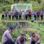 Bakti Sosial Peduli Lingkungan, Polres Aceh Selatan Tanam Pohon Dalam Rangka Hari Bhayangkara 78