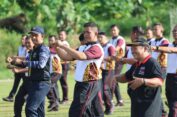 Perkuat Sinergitas Polres Aceh Selatan Gelar Olahraga Bersama Peringati Hari Bhayangkara ke-78