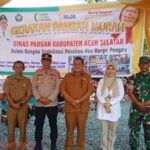 Pembukaan Gerakan Pangan Murah (GPM) Kabupaten Aceh Selatan Dipusatkan Di Kecamatan Samadua