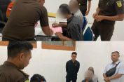 Penyidik Satreskrim Polres Aceh Selatan Limpahkan Tersangka dan Barang Bukti ke JPU.