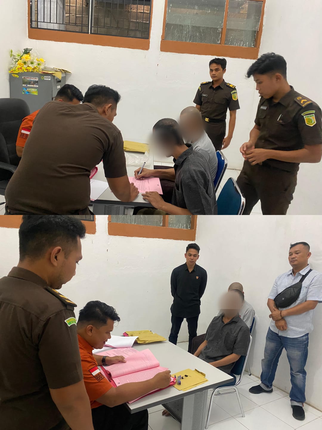 Penyidik Satreskrim Polres Aceh Selatan Limpahkan Tersangka dan Barang Bukti ke JPU.