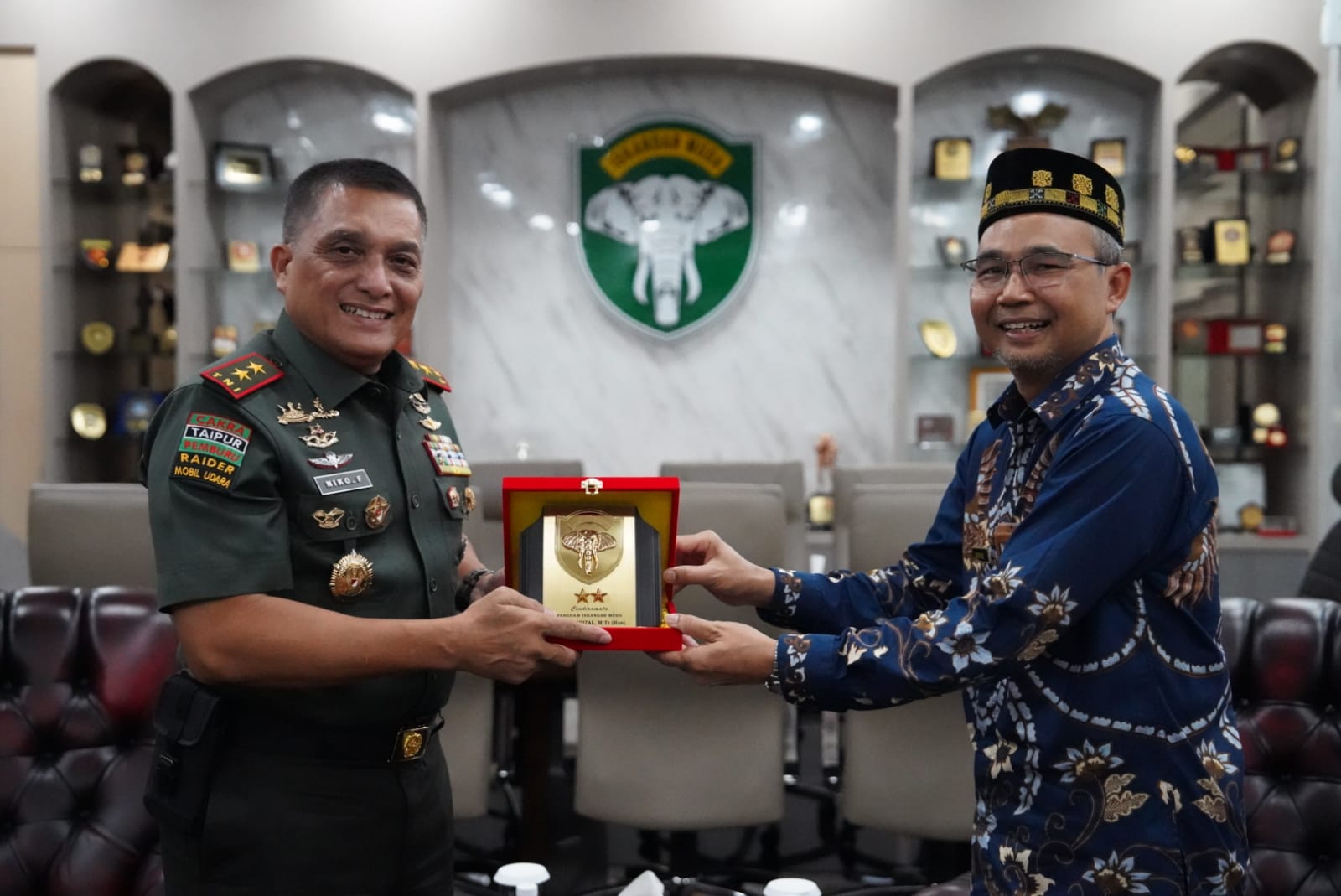 Pangdam Iskandar Muda Terima Audiensi Dari Direktorat Jenderal Pajak Aceh