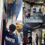 Tim INAFIS Polres Aceh Selatan Olah TKP Lokasi Kebakaran Rumah Warga di Kluet Timur