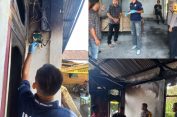 Tim INAFIS Polres Aceh Selatan Olah TKP Lokasi Kebakaran Rumah Warga di Kluet Timur