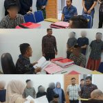 Penyidik Satres Narkoba Polres Aceh Selatan Serahkan 7 Tersangka dan Barang Bukti Sekaligus ke JPU