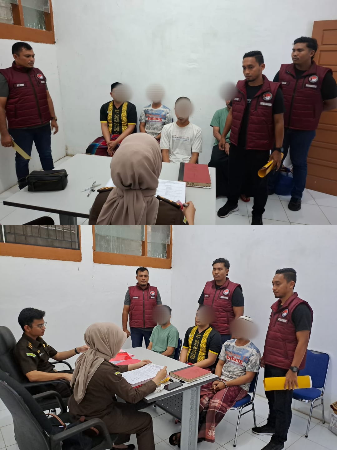 Berkas Dinyatakan Lengkap, Satresnarkoba Polres Aceh Selatan Serahkan 4 Tersangka dan Barang Bukti ke Jaksa