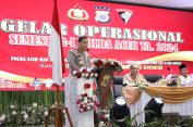 Kapolda Aceh Buka Gelar Operasional Semester Satu Tahun 2024