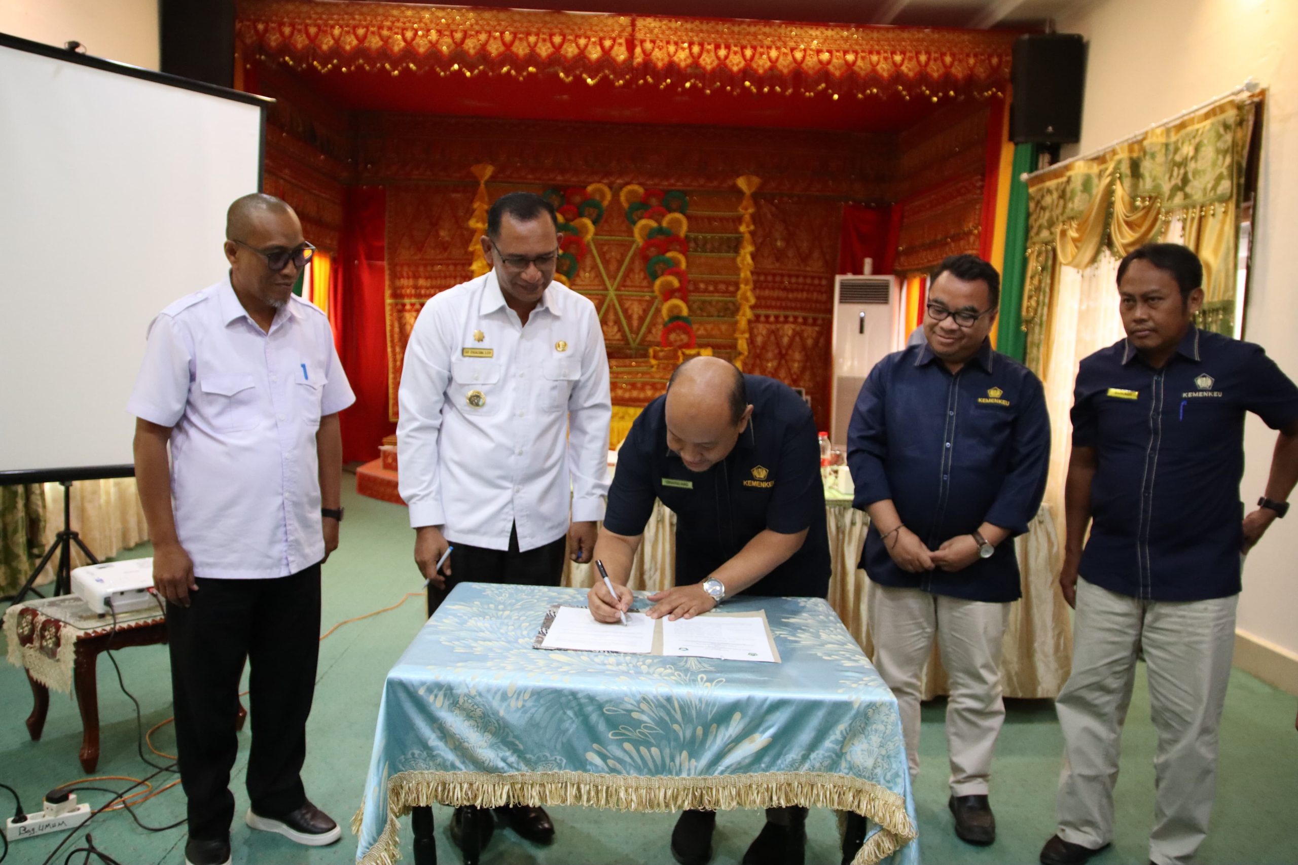 Pj. Bupati Aceh Selatan Terima Kunjugan Kerja Kepala Kanwil Ditjen Perbendaharaan Ke Aceh Selatan