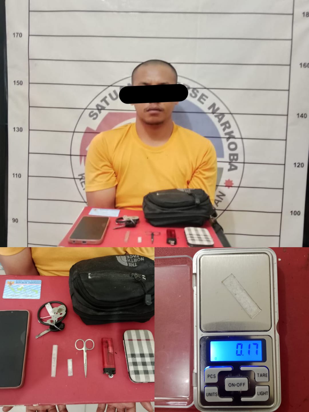 Satres Narkoba Polres Aceh Selatan Amankan Pria Terduga Penyalahgunaan Narkotika di Trumon Tengah Aceh Selatan