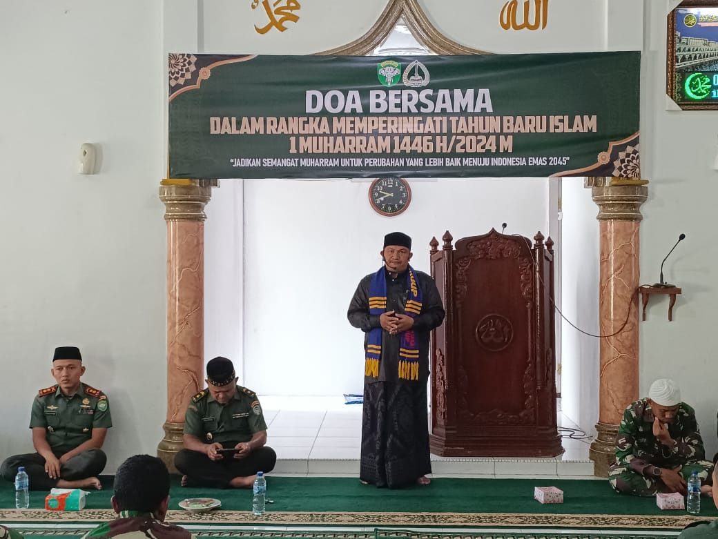 Dandim Aceh Selatan: Jadikan Peringatan 1 Muharram Sebagai Titik Tolak Perubahan Positif Untuk Menuju Masa Depan Indonesia Emas