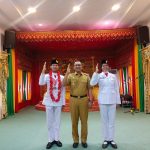 Pj Bupati Aceh Selatan Silaturahmi Bersama Anggota Paskibraka Tingkat Nasional Tahun 2024 Yang Mewakili Aceh Selatan