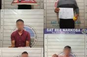 Perangi Peredaran Narkotika, Satres Narkoba Polres Aceh Selatan Amankan Lima Pelaku Penyalahgunaan Narkoba