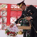 Dalam Rangka HUT RI ke- 79 Kapolres Aceh Selatan Pimpin Upacara Ziarah Makam Pahlawan.