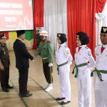 Pengukuhan Paskibraka Aceh Selatan Tahun 2024 Di Lakukan Oleh Pj Bupati Cut Syazalisma, S.STP