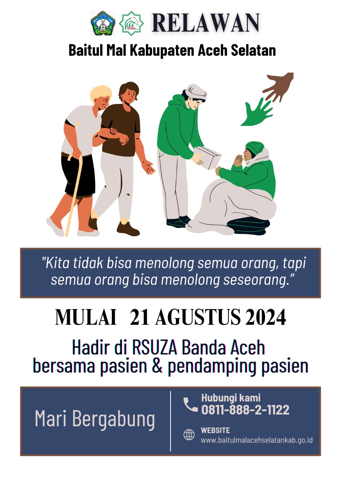 BMK Aceh Selatan, Seleksi Relawan di RSUZA Kota Banda Aceh