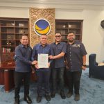 Dewan Pimpinan Pusat (DPP) Partai Pusat NasDem Menyerahkan Surat Keputusan (SK) Dukungan Kepada H Darmansah, S.Pd, MM Sebagai Calon Bupati Aceh Selatan