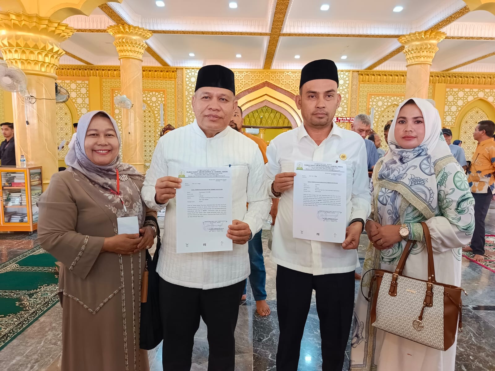 Alhamdulillah Pasangan Darmansah – Sudirman Dinyatakan Lulus Tes Mampu Baca Al Quran