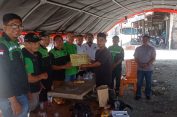 RAPI Aceh Selatan Serahkan Bantuan Untuk Korban Kebakaran Kotafajar
