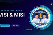 Inilah 28 Item Visi dan Misi Paslon No Urut 01 IDAMAN (Darmansah – Sudirman)