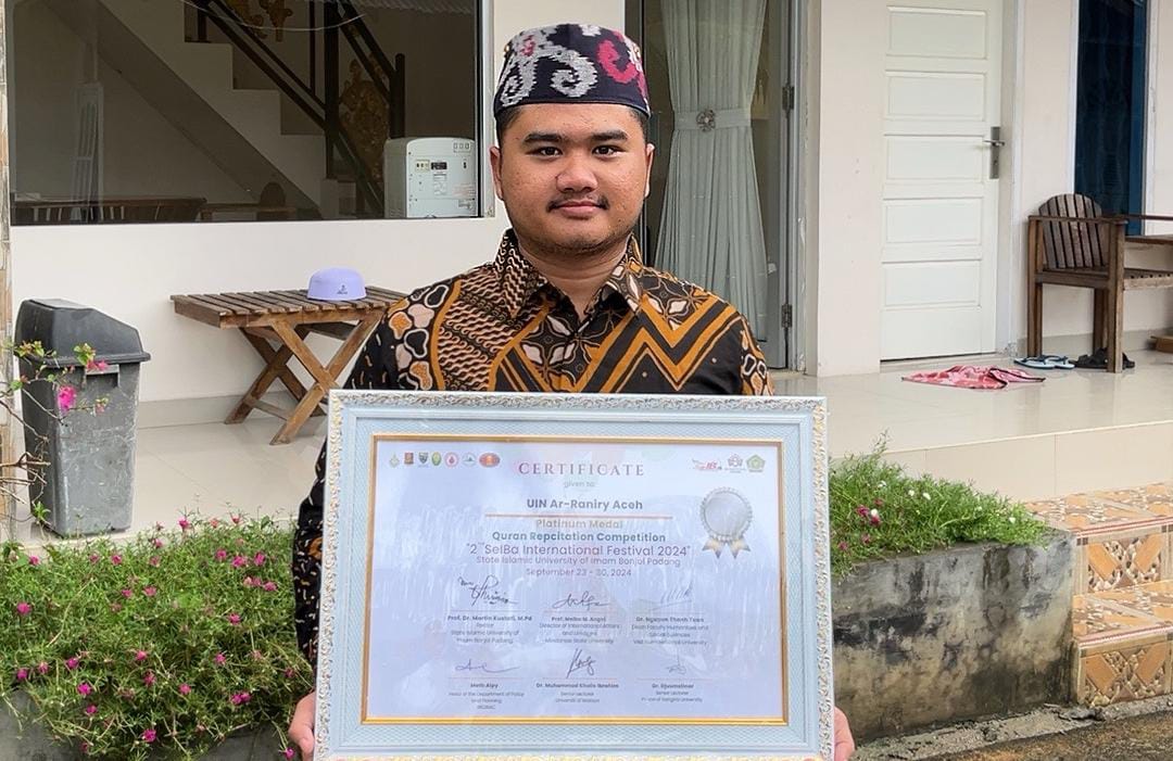 Bripda Dolly Isma Indra, Personel Polda Aceh Raih Juara MHQ 30 Juz Internasional