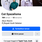 Awas! Ada Akun FB Catut Nama dan Foto Pj. Bupati Aceh Selatan