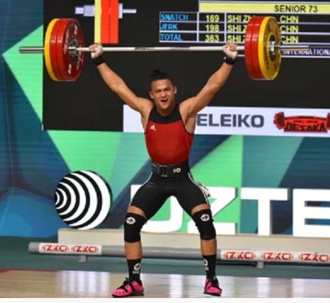 Raih empat Medali Emas Aceh Berjaya di Cabor Angkat Besi PON XXI Aceh-Sumut