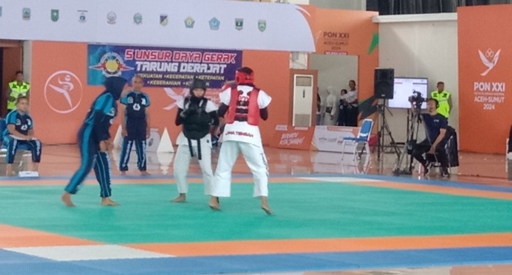 Jawa Barat Dominasi Tarung Derajat di PON XXI Aceh-Sumut dengan Tiga Emas