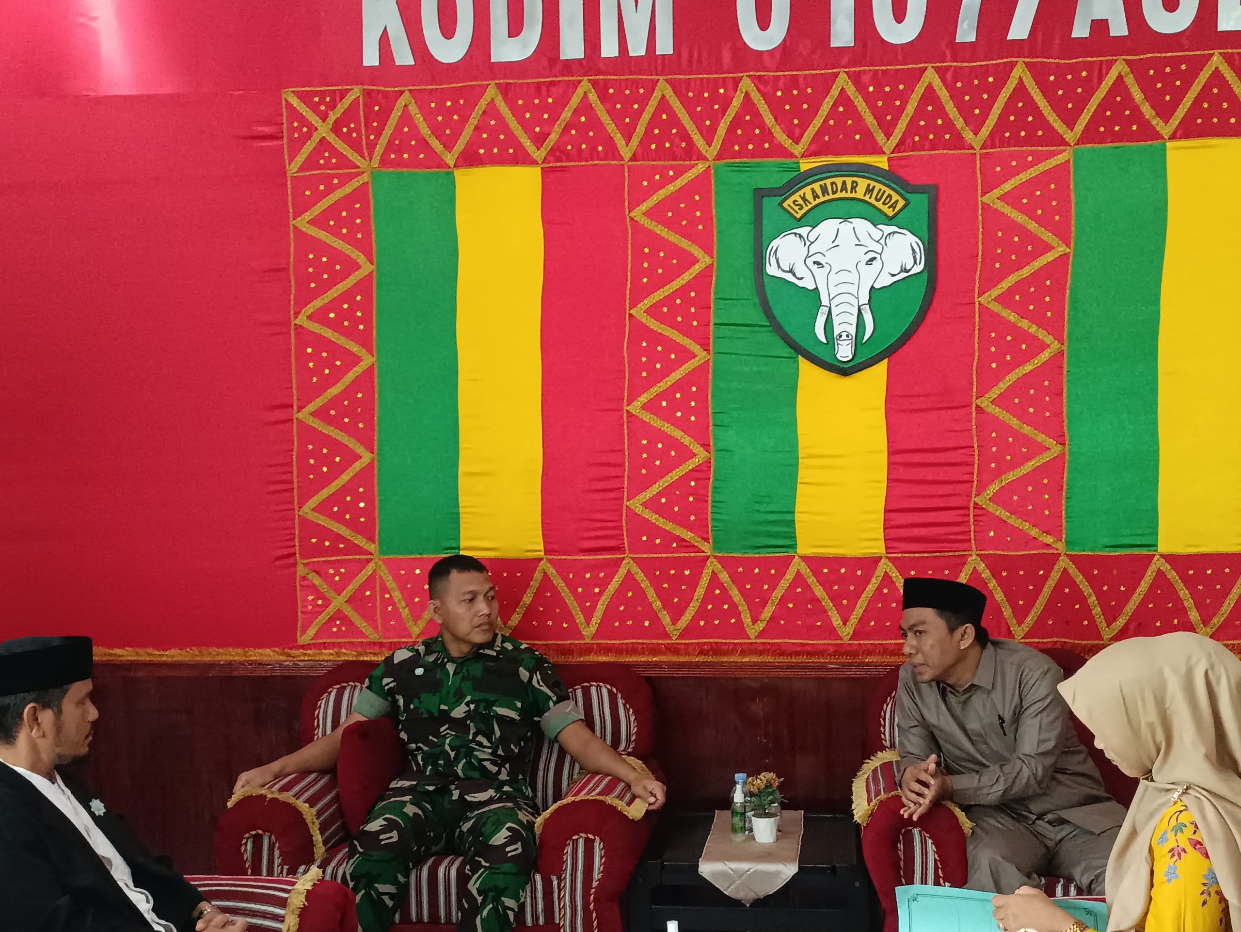 Kunjungan Silaturahmi, Baitul Mal dan Kodim Aceh Selatan Rancang Program Bersama untuk Masyarakat
