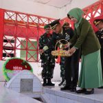 Sambut HUT ke-79 TNI, Kodim 0107 Aceh Selatan Gelar Ziarah Nasional di TMP Teuku Cut Ali