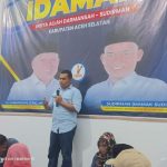 Tokoh Muda Kluet Raya “Abdullah Sira” Siap Pasang Badan Untuk Menangkan Pasangan IDAMAN