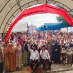 Masyarakat 16 Gampong Dalam Kecamatan Labuhan Haji Tumpah Ruah Pada Acara Pengukuhan Tim Pemenangan AMAL