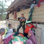 Aksi Heroik Babinsa Jajaran Kodim 0107/Asel dan BPBD Evakuasi Warga Terjebak Banjir di Trumon Tengah