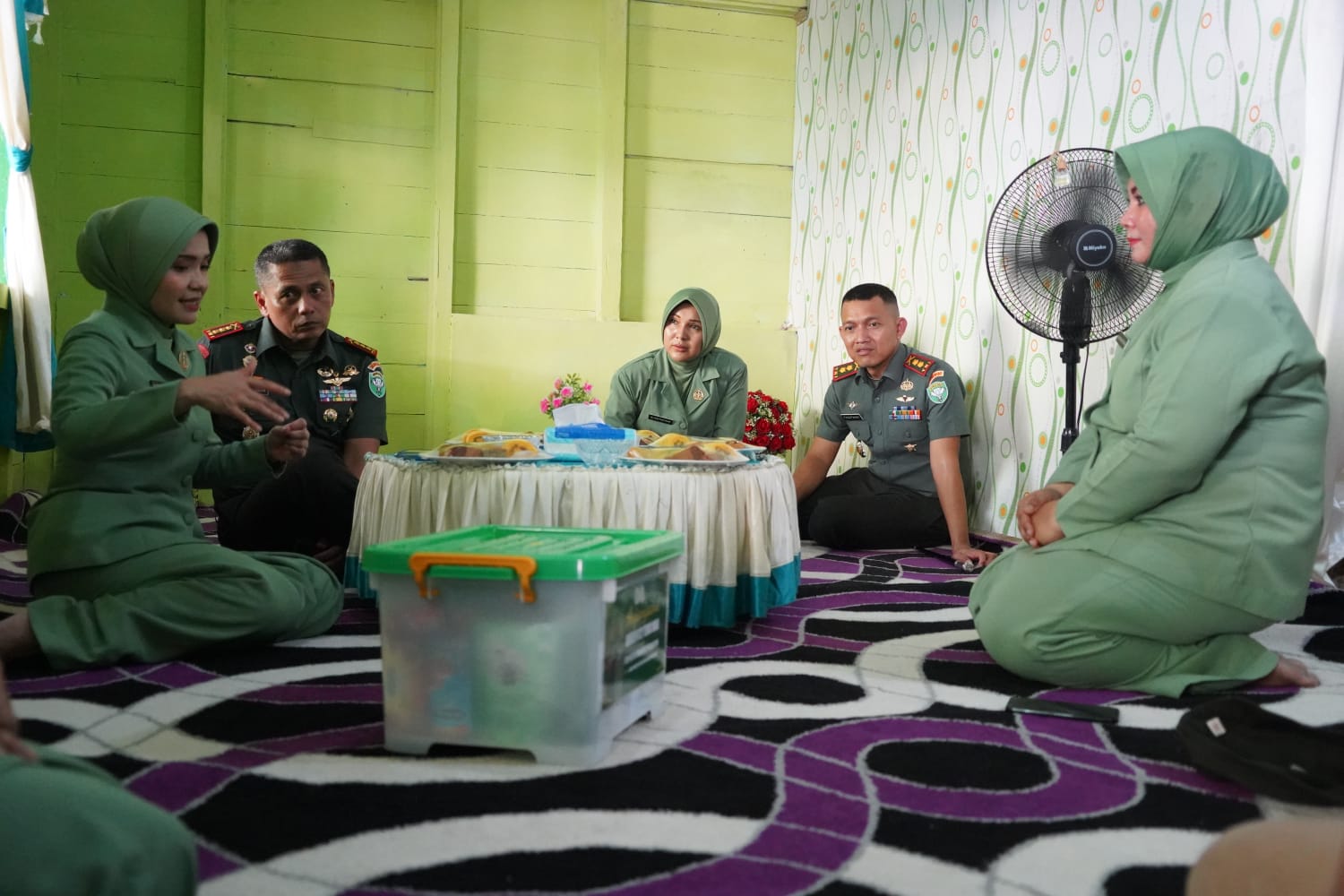 Peduli Prajurit dan Keluarga: Danrem 012/TU Anjangsana Kerumah Anggota Kodim 0107/Aceh Selatan