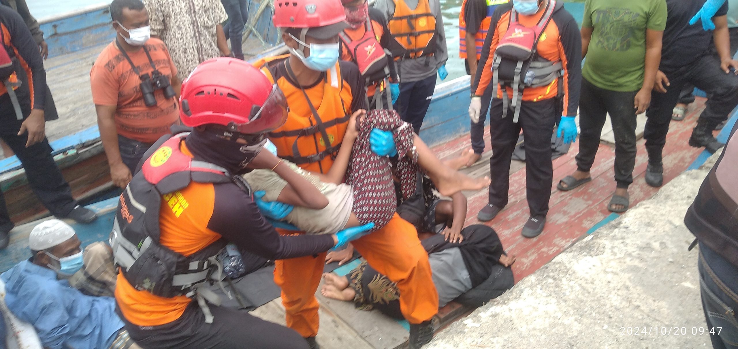Sebanyak 6 orang Pengungsi Rohingya yang Sakit di Evakuasi ke Rumah Sakit Yulidin Away Tapaktuan