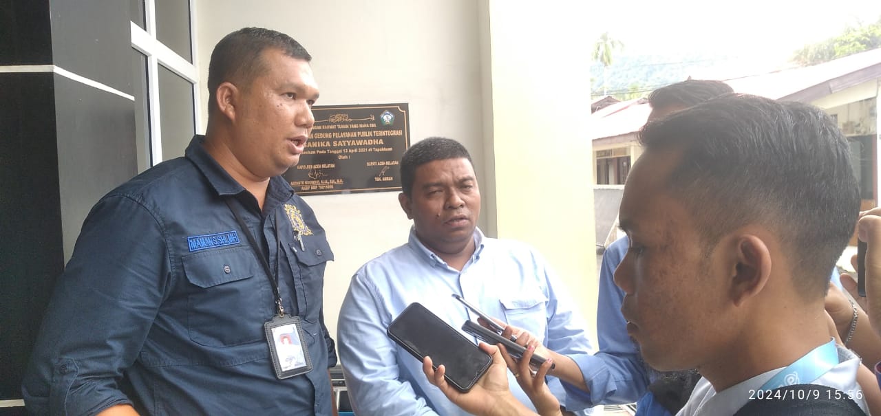 Tim Kuasa Hukum IDAMAN Dampingi Korban Pemukulan Untuk Buat Laporan Ke Polres Aceh Selatan