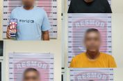 Satreskrim Polres Aceh Selatan Amankan 5 Pelaku Judi Online