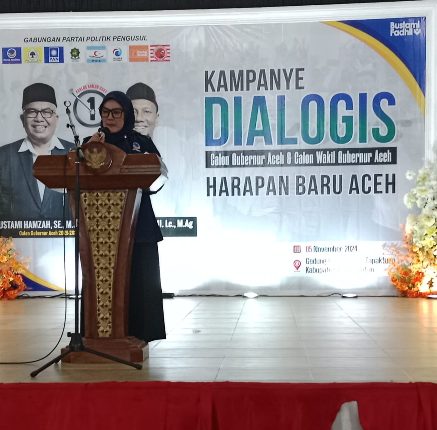 Kampanye Dialogis Bustami Hamzah, Novi Rosmita : “Kita Butuh Pemimpin Bukan Pemimpi”