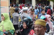 Amankan Kampanye Dialogis Paslon Gubernur Aceh di Wilayah Aceh Selatan, Puluhan Personil Polisi di Kerahkan