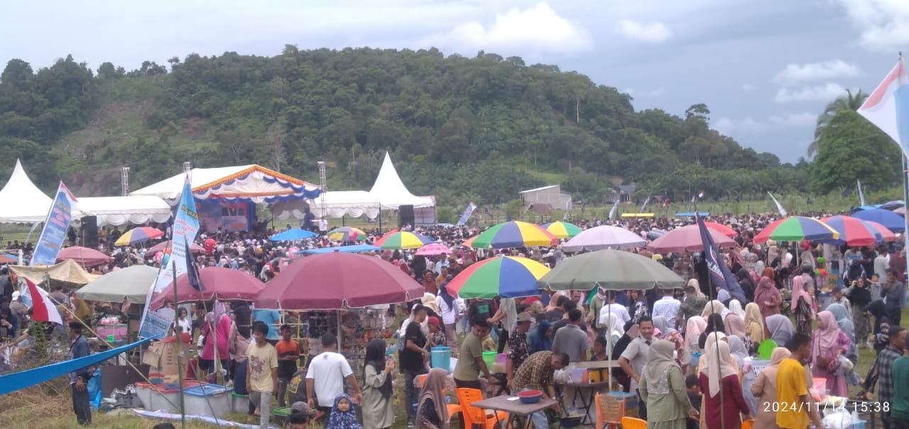 Meledak !!! Pendukung dan Simpatisan IDAMAN Pada Kampanye Akbar di Kluet Utara