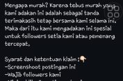 Hari Pencoblosan, Akun Instagram KIP Kota Lhokseumawe di Hack