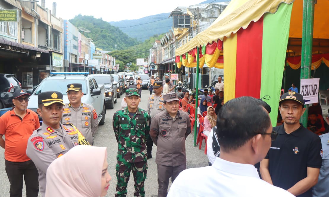 Dandim 0107/Aceh Selatan Bersama Forkopimda Tinjau Pelaksanaan Pencoblosan Pilkada 2024