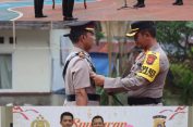 Kapolres Aceh Selatan Pimpin Upacara Sertijab Kabag Ops.