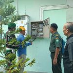 Cek instalasi Listrik, Dandim Aceh Selatan : Upaya Meminimalisir Resiko Musibah Bagi Prajurit dan Keluarga Besarnya