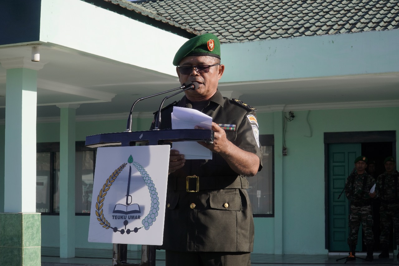Kodim 0107/Aceh Selatan Gelar Upacara Puncak Peringatan Hari Juang TNI AD Tahun 2024